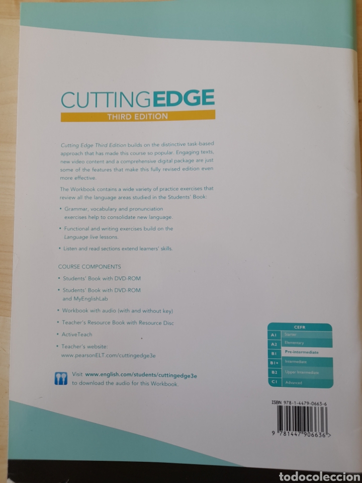 Libros: Cutting Edge Pre Intermediate workbook with key - Foto 2