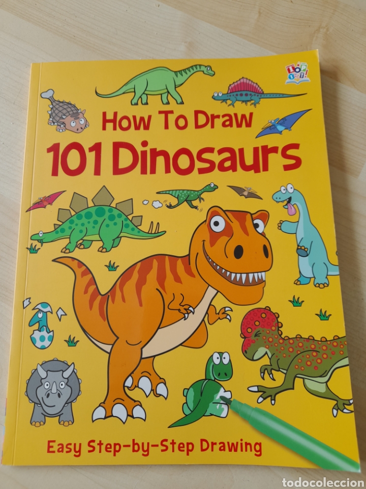 Libros: How to draw 101 dinosaurs . Infantil - Foto 1