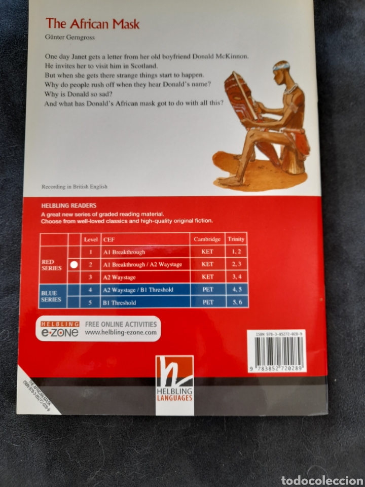 Libros: The african mask. Ingl&eacute;s KET - Foto 2