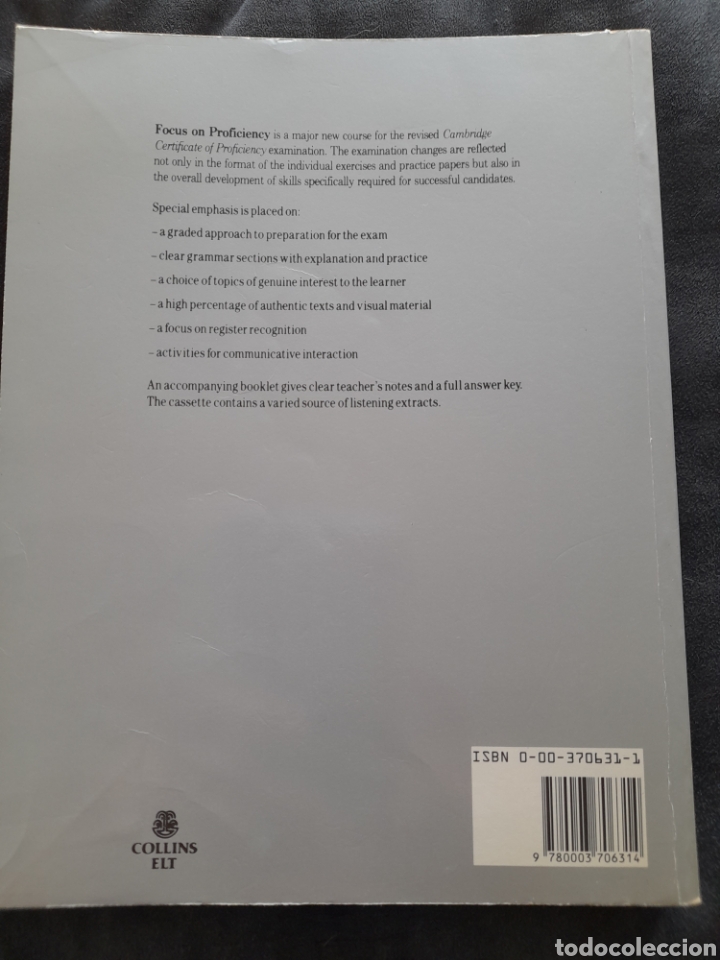 Libros: Focus on Proficiency. Collins ELT - Foto 2