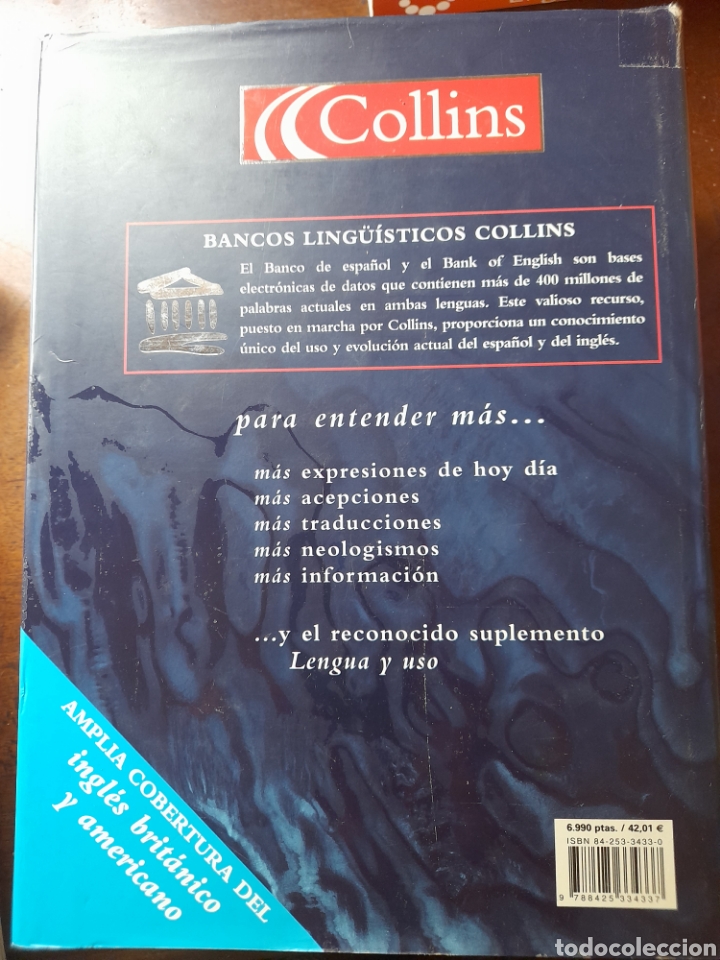 Libros: Gran diccionario Collins Ingl&eacute;s Espa&ntilde;ol - Foto 2