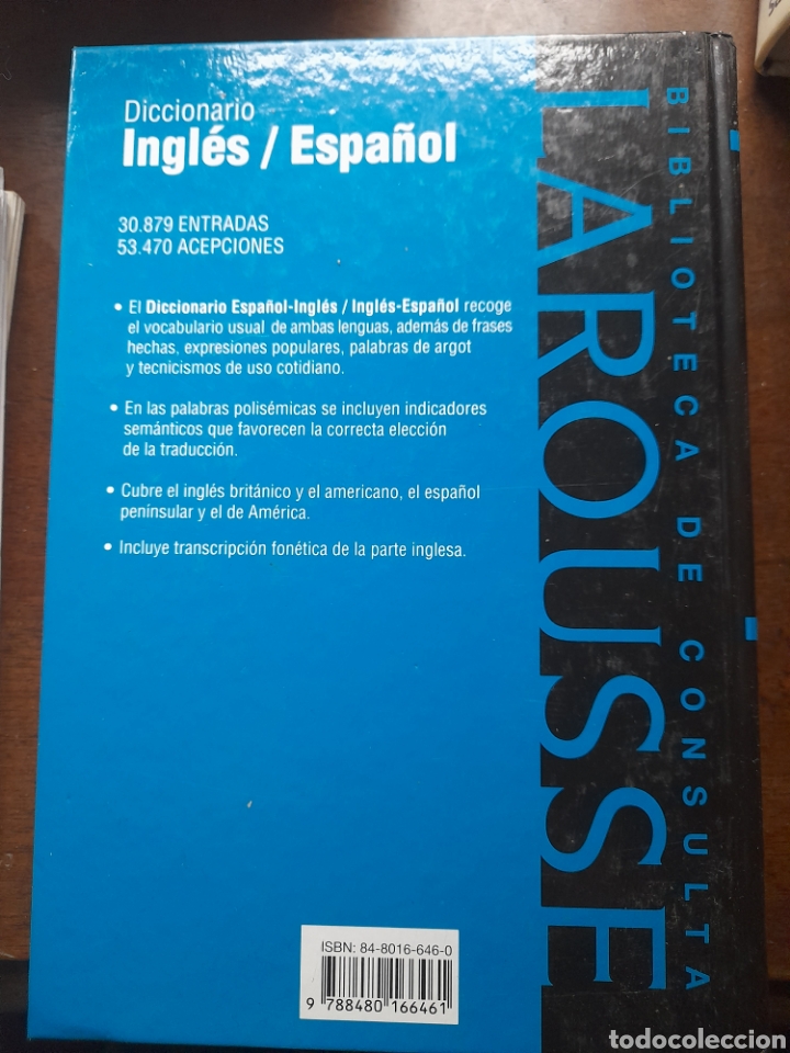 Libros: Diccionario Ingl&eacute;s Espa&ntilde;ol - Foto 2