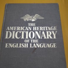 Libros: THE AMERICAN HERITAGE DICTIONARY OF THE ENGLISH LANGUAGE. Lote 345753493