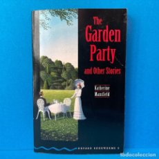 Libros: OXFORD BOOKWORMS 5 - KATHERINE MANSFIELD - THE GARDEN PARTY AND OTHER STORIES. NUEVO.. Lote 346944773