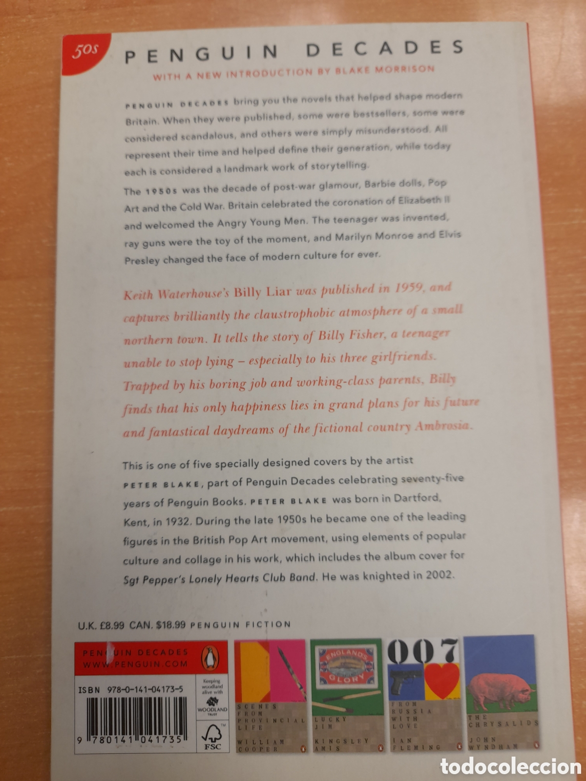 Libros: Billy Liar. Keith Waterhouse - Foto 2