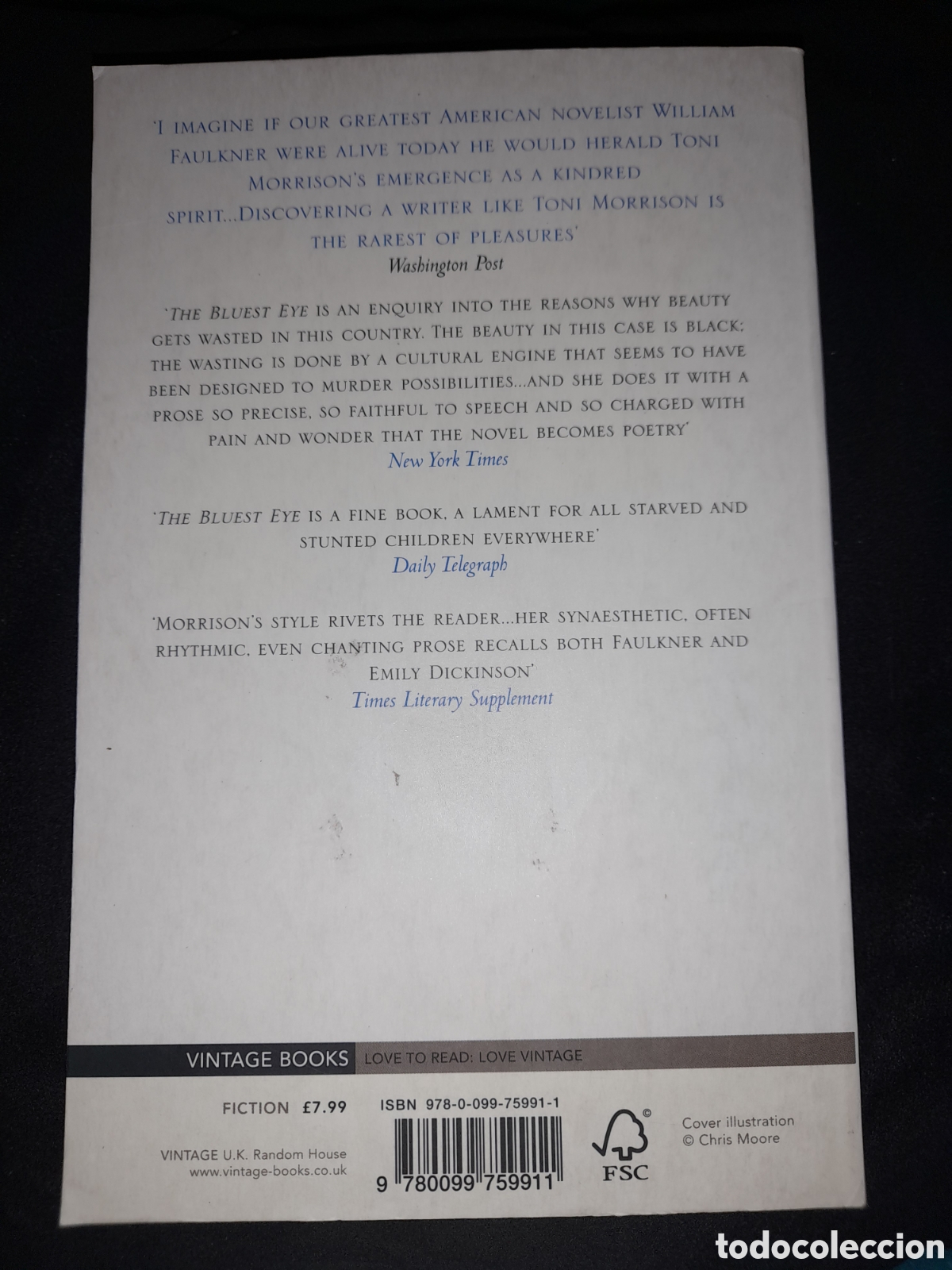Libros: The blues eye. Toni Morrison - Foto 2
