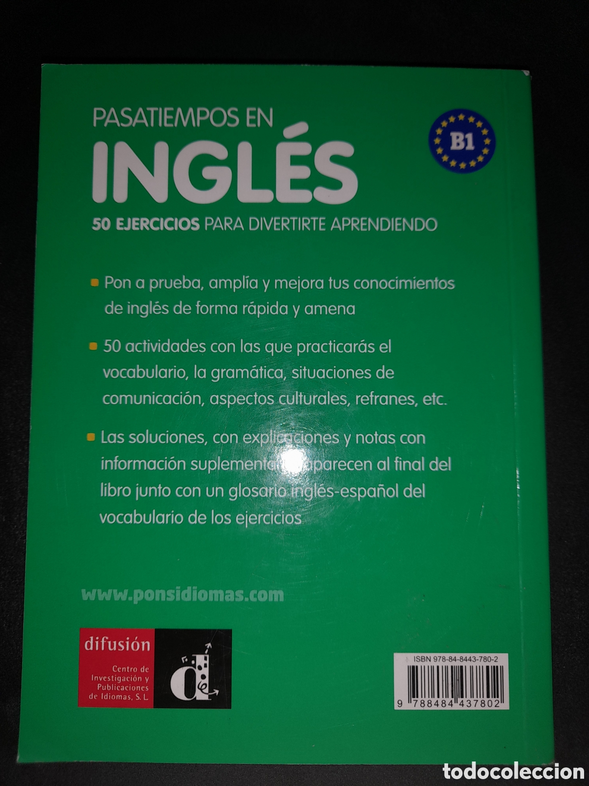 Libros: Pasatiempos en ingl&eacute;s. 50 ejercicios - Foto 2