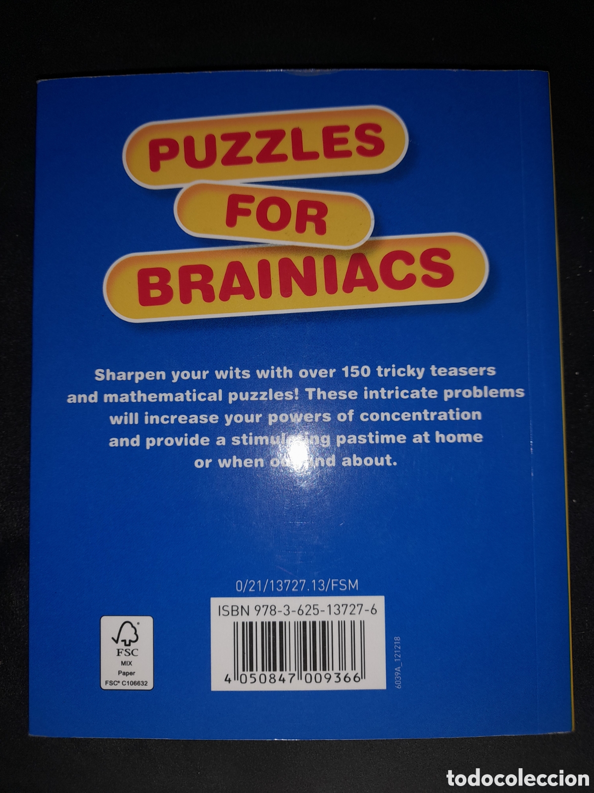Libros: Puzzles for brainiacs - Foto 2