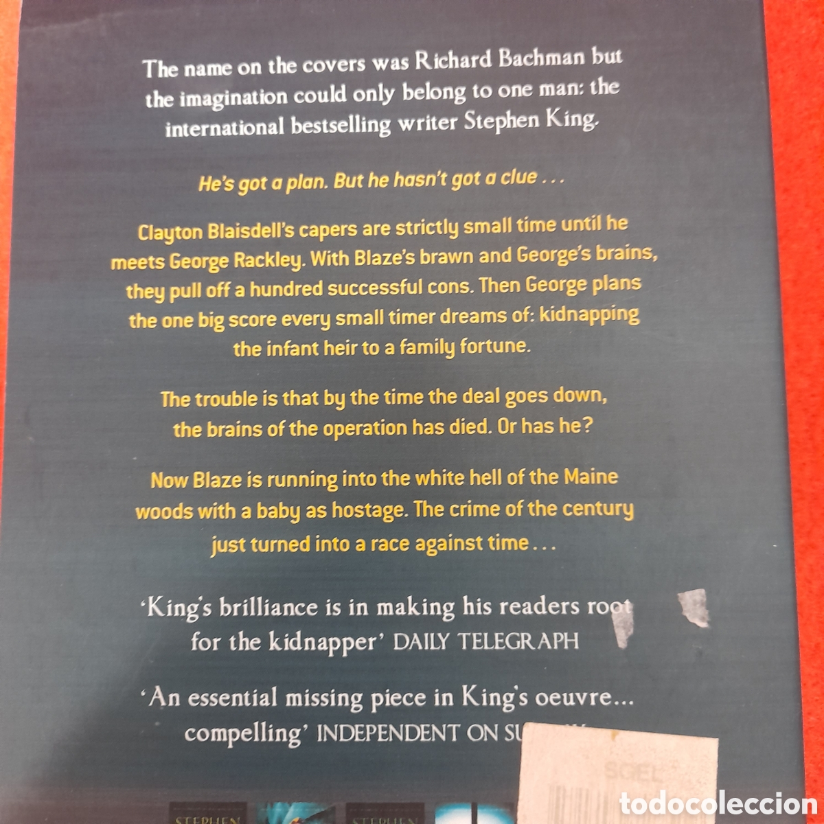 Libros: Blaze. Stephen King - Foto 3