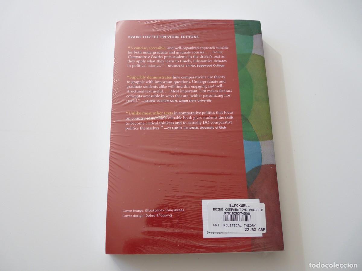 Libros: LIBRO EN INGL&Eacute;S DOING COMPARATIVE POLITICS de TIMOTHY C. LIM. THIRD EDITION REF: 2-485 - Foto 2