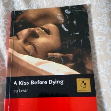 Libros: LIBRO “ A KISS BEFORE DYING”