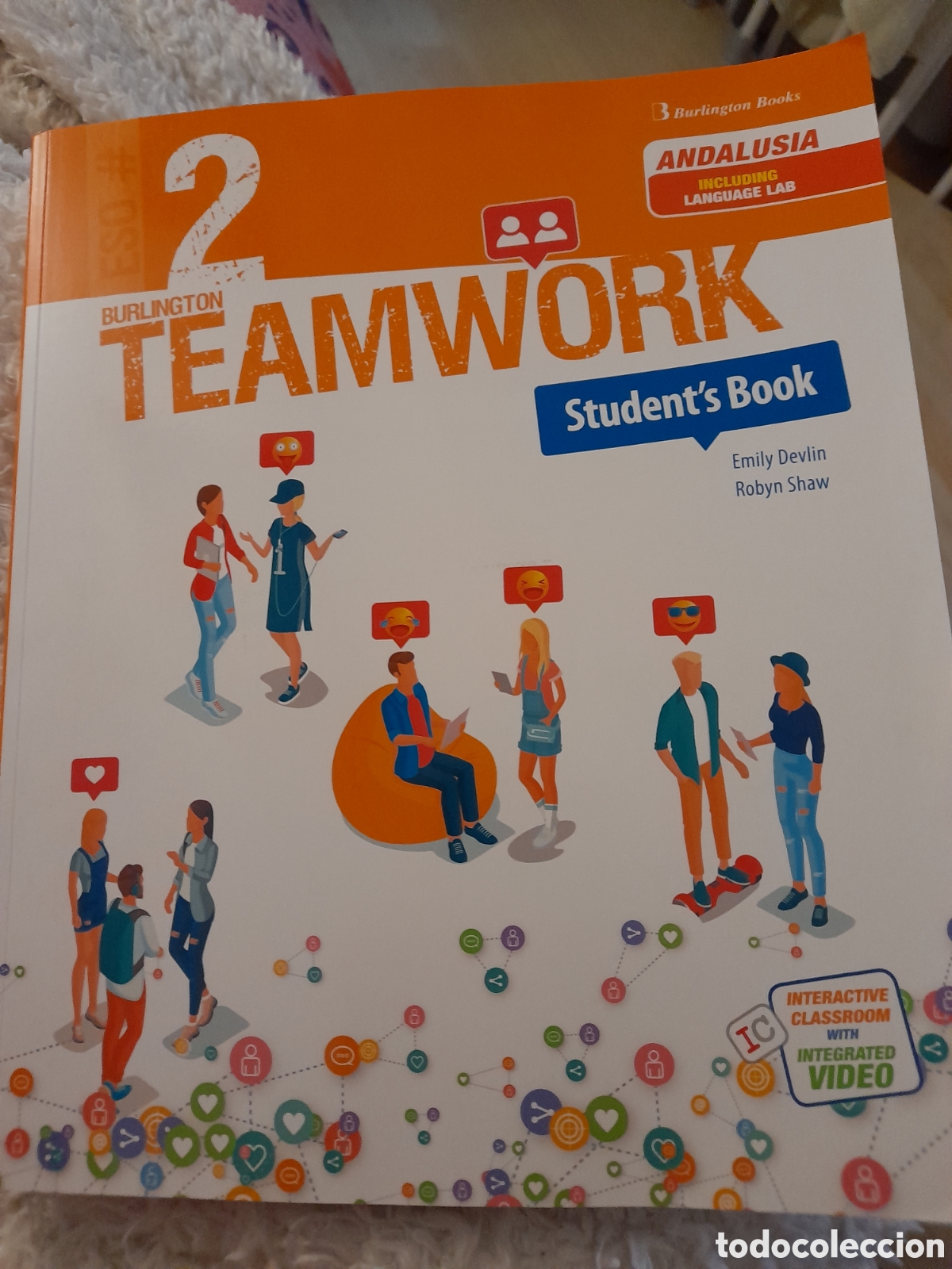 Libros: Burlington Teamwork 2 .Andaluc&iacute;a - Foto 1