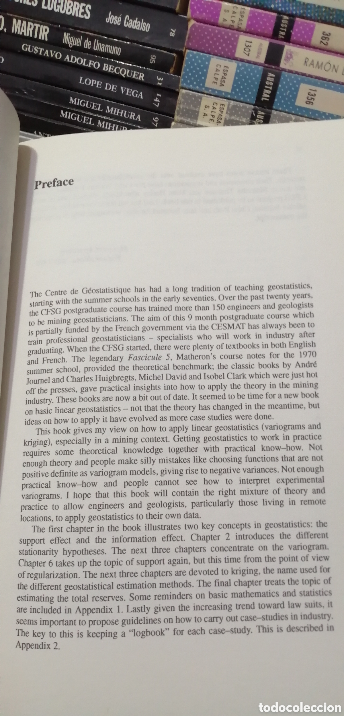 Libros: Basic Linear Geostatistics Margaret Armstrong 1998 English book Libro en ingl&eacute;s - Foto 8