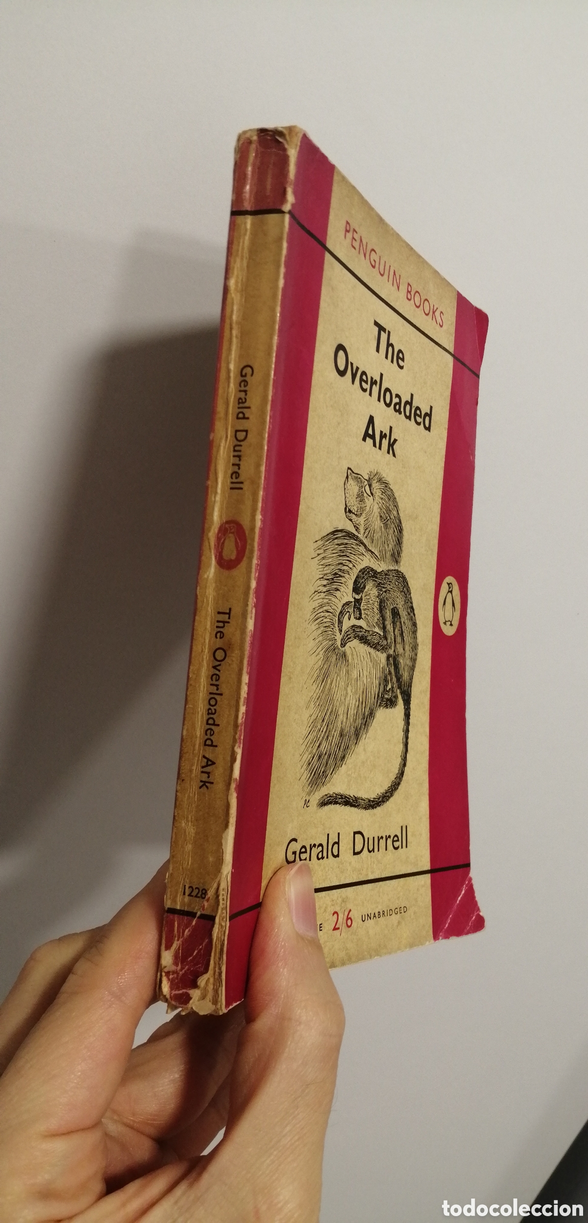 Libros: The Overloaded Ark Gerald Durrell Penguin Books 1957 - Foto 2