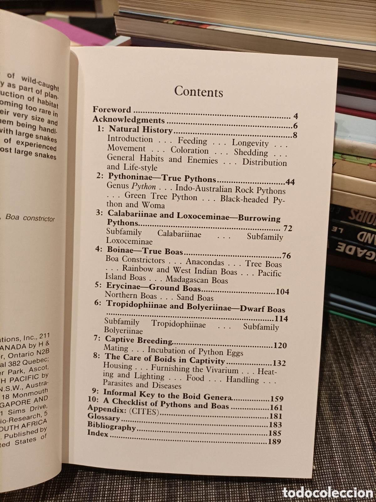 Libros: Pythons and Boas,Peter J. Stanfford, a&ntilde;o1986 - Foto 6