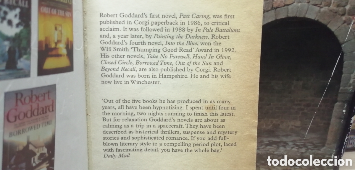 Libros: Take no Farewell Robert Goddard English book - Foto 5