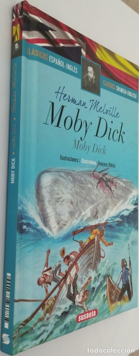 Libros: MOBY DICK - HERMAN MELVILLE (Espa&ntilde;ol - Ingl&eacute;s) - Foto 2