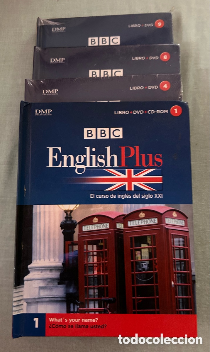 Libros: LIBRO-DVD-CD-ROM,BBC ENGLISH PLUS 1-4-8-9 - Foto 1