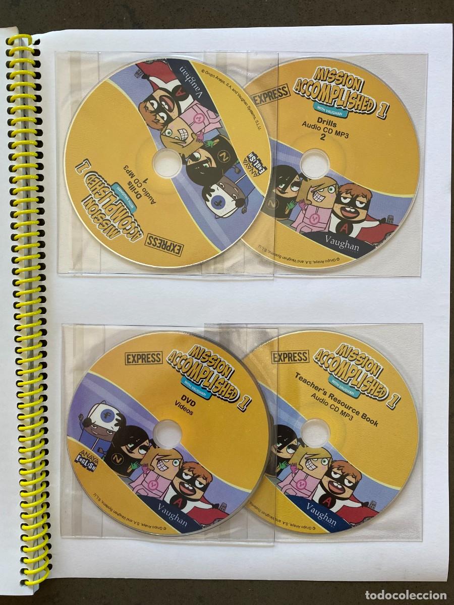 Libros: Libros Ingl&eacute;s (Mission Accomplished 1) Ed. Anaya 2015 Vaughan Method - Foto 2