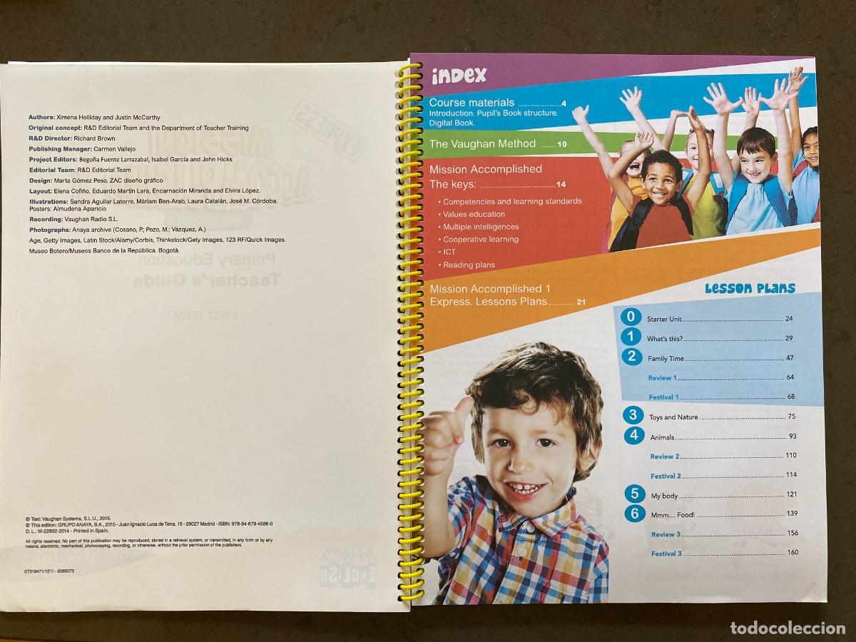 Libros: Libros Ingl&eacute;s (Mission Accomplished 1) Ed. Anaya 2015 Vaughan Method - Foto 3