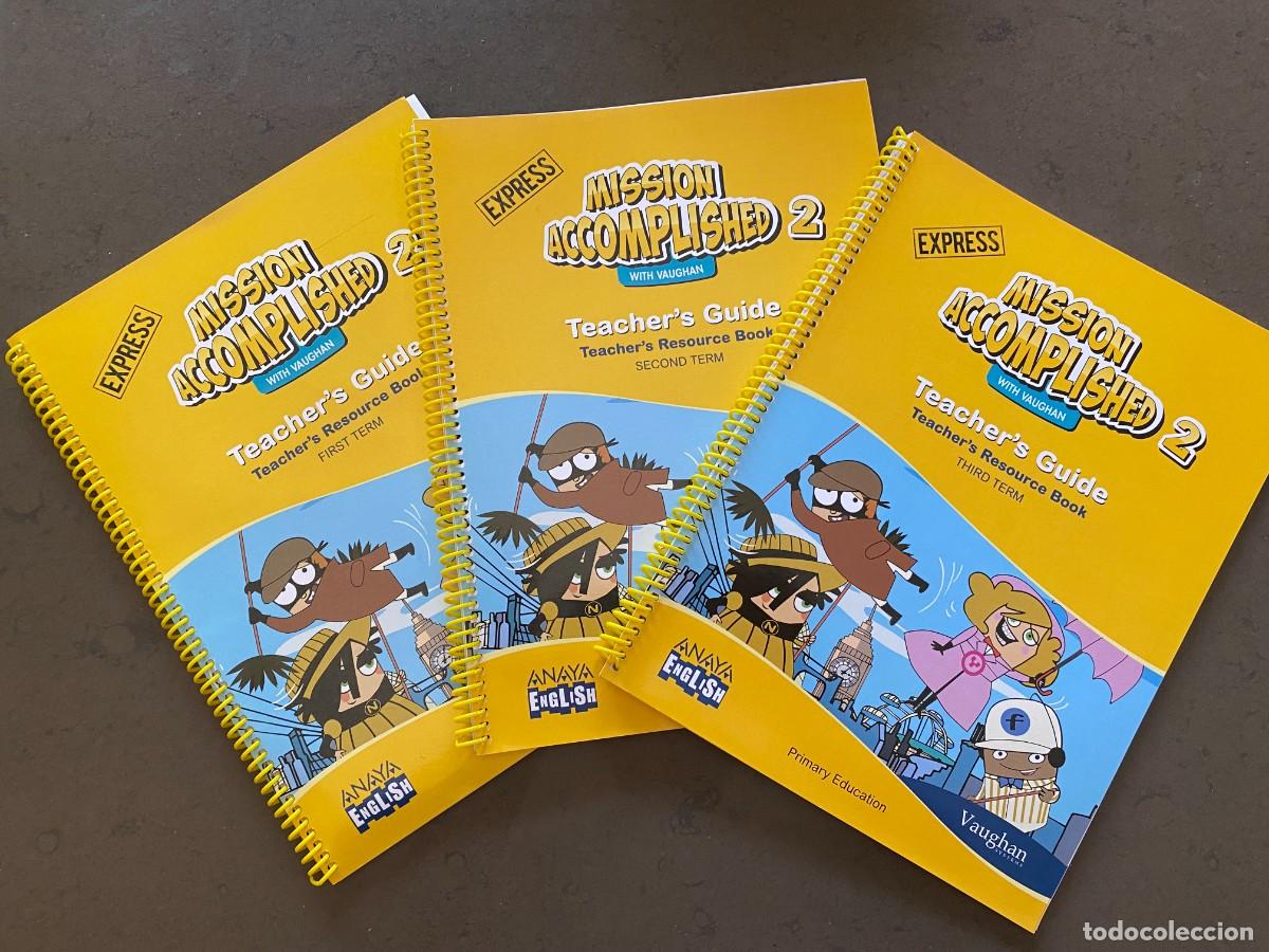 Libros: Libros Ingl&eacute;s (Mission Accomplished 2) Ed. Anaya 2015 Vaughan Method - Foto 1