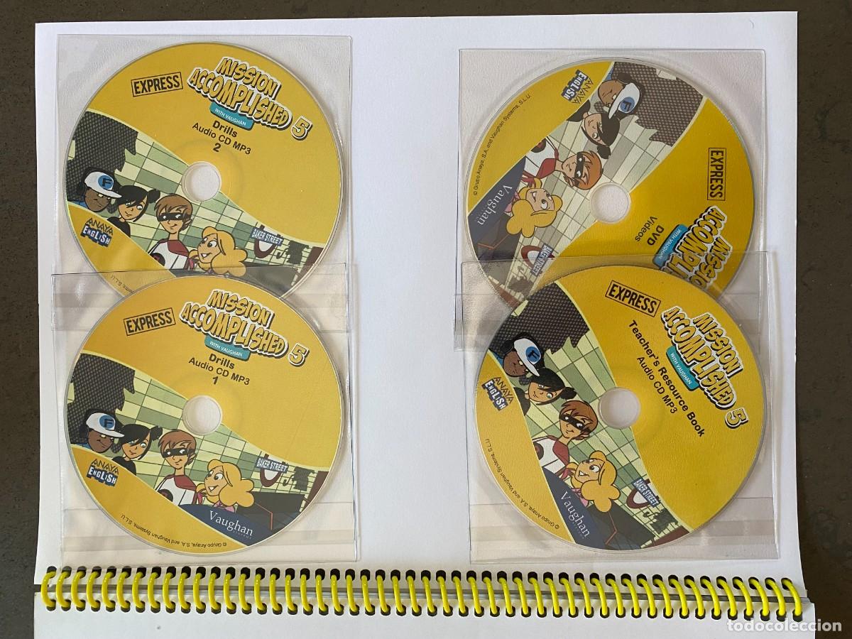 Libros: Libros Ingl&eacute;s (Mission Accomplished 5) Ed. Anaya 2015 Vaughan Method - Foto 2