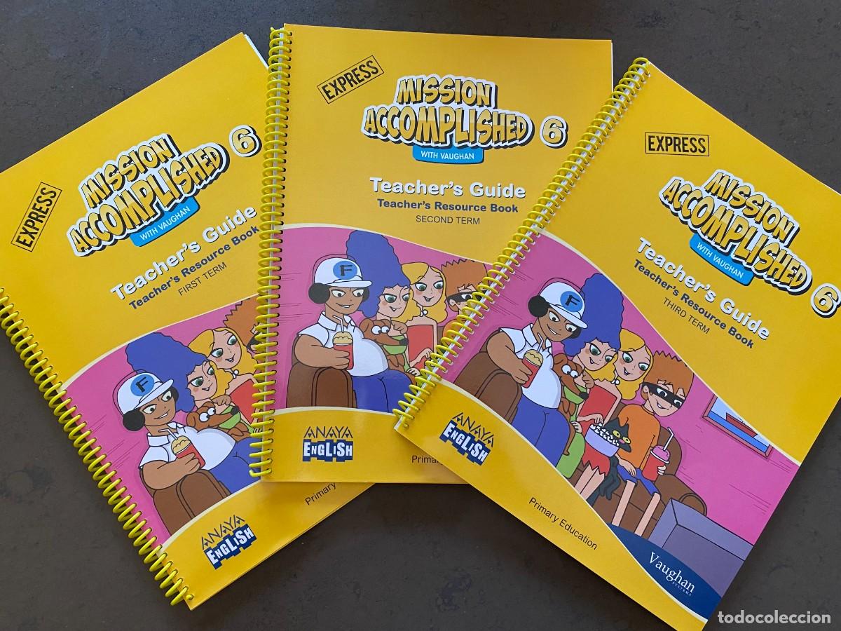 Libros: Libros Ingl&eacute;s (Mission Accomplished 6) Ed. Anaya 2015 Vaughan Method - Foto 1