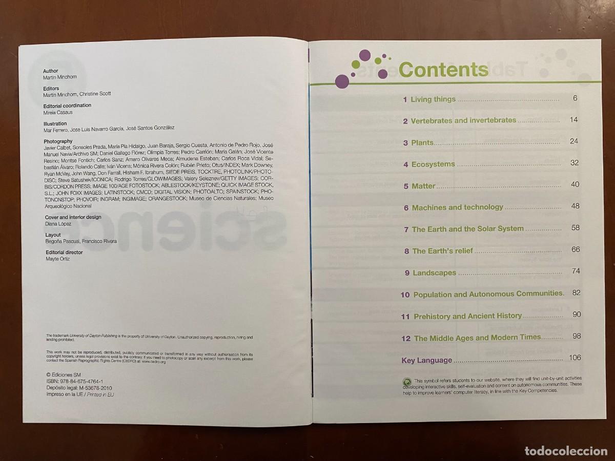 Libros: Libros Ingl&eacute;s (Science 5) SM U. Dayton 2010 - Foto 2