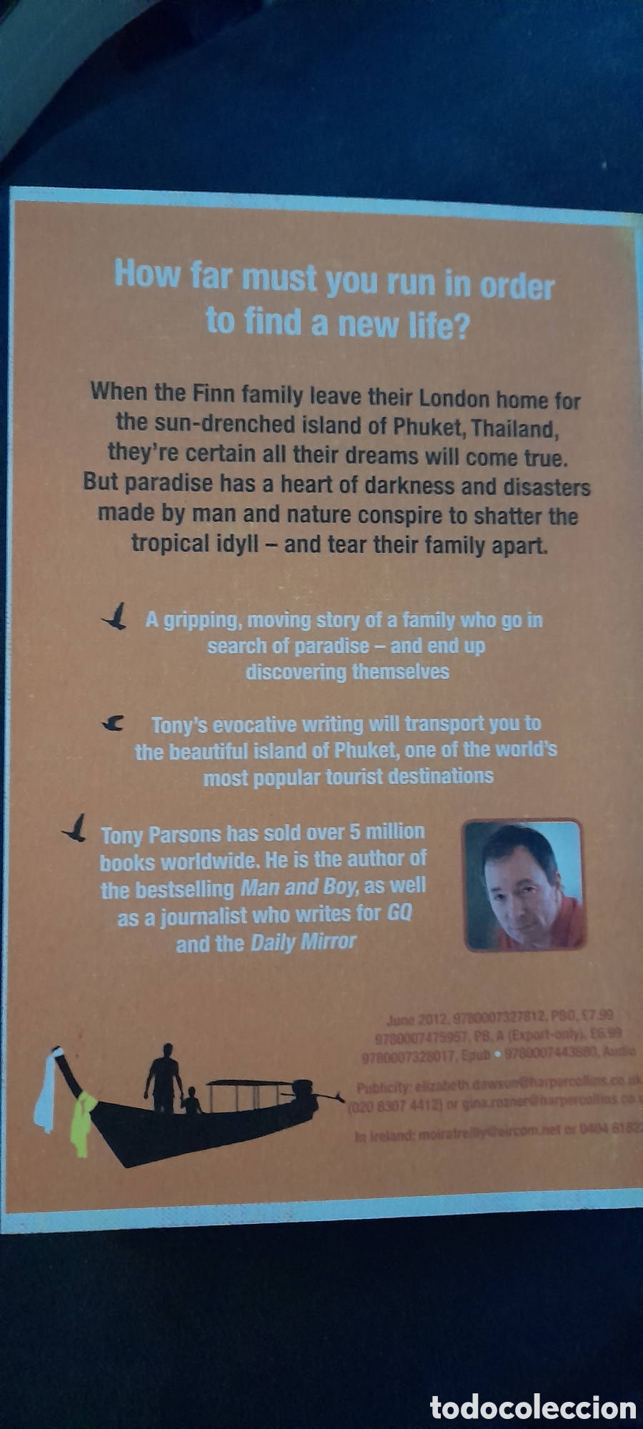 Libros: Catching the sun. Tony Parsons - Foto 2