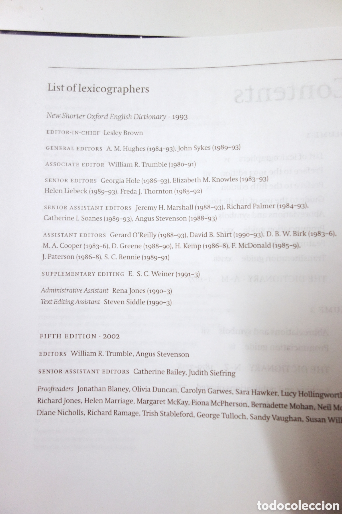 Libros: Shorter Oxford English Dictionary, 2 tomos - Foto 10