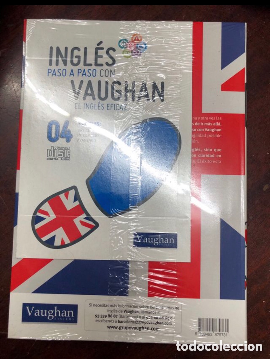 Libros: Curso de ingl&eacute;s Vaughan Paso a paso 17 tomos - Foto 2