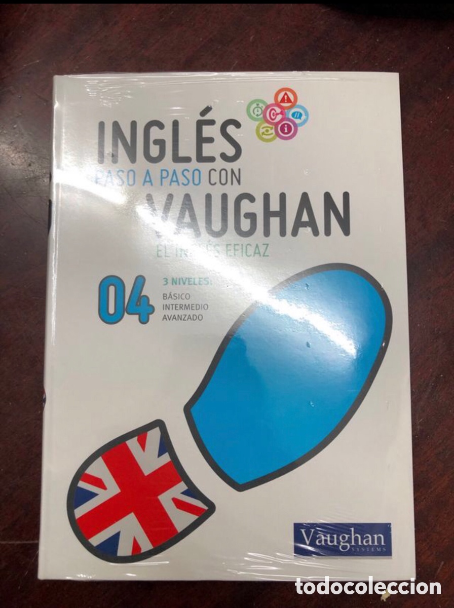 Libros: Curso de ingl&eacute;s Vaughan Paso a paso 17 tomos - Foto 3