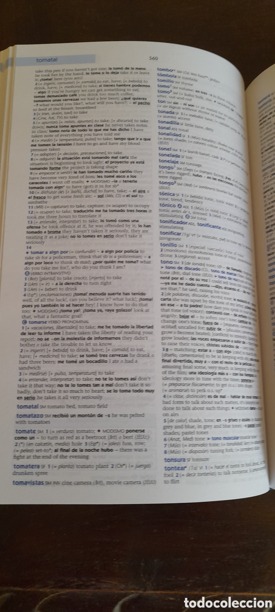 Libros: Collins Master. Diccionario ingl&eacute;s espa&ntilde;ol. Biling&uuml;e - Foto 5