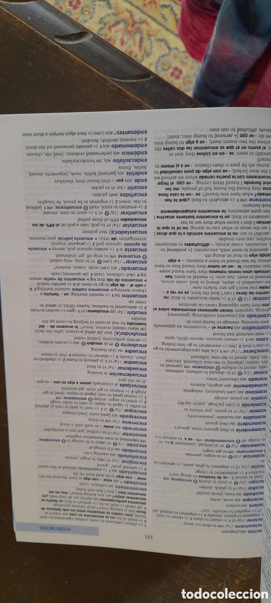 Libros: Collins Master. Diccionario ingl&eacute;s espa&ntilde;ol. Biling&uuml;e - Foto 8
