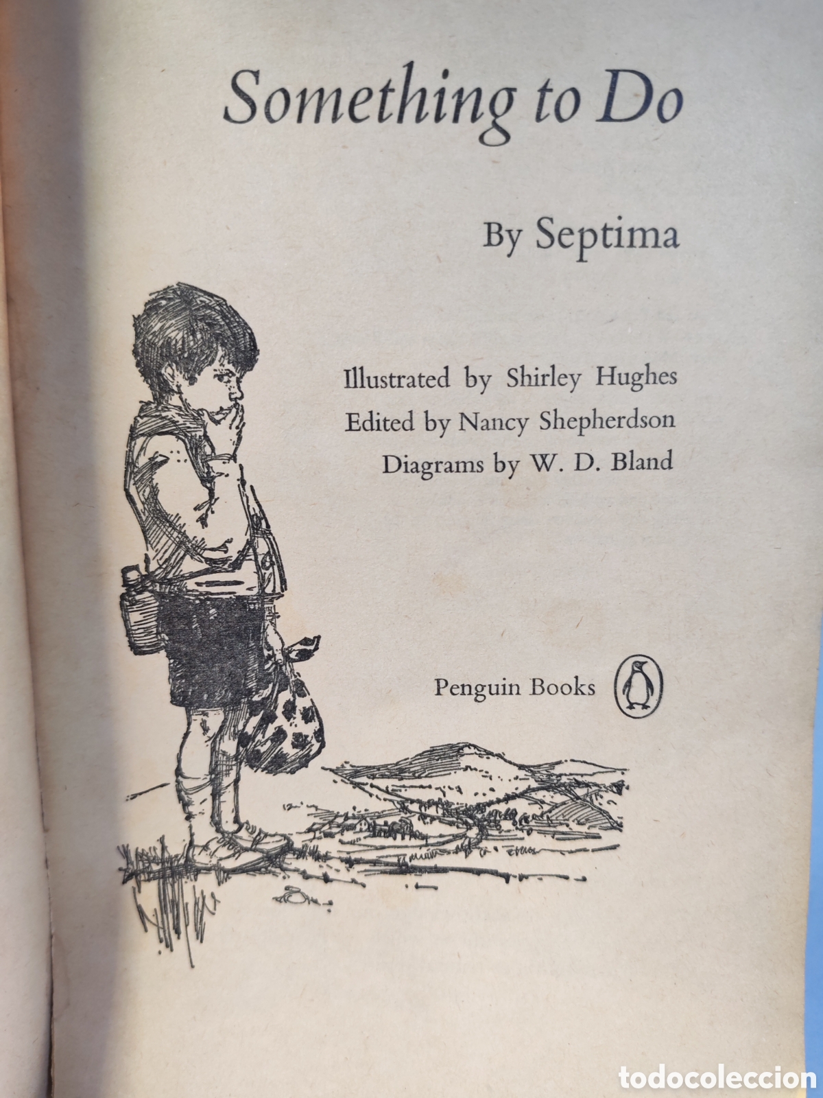 Libros: SOMETHING TO DO. 1968. Penguin books . Ingles - Foto 3