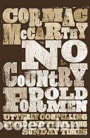 books: No Country for Old Men - McCarthy, Cormac