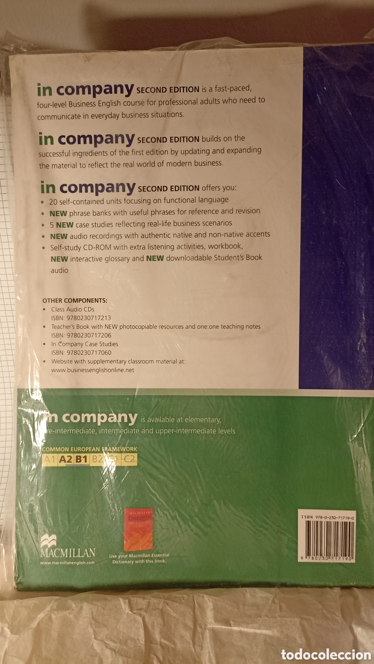 Libros: In Company Second Edition Pre-Intermediate Students Book with CD-ROM (de Simon Clarke, Editorial Ma - Foto 2
