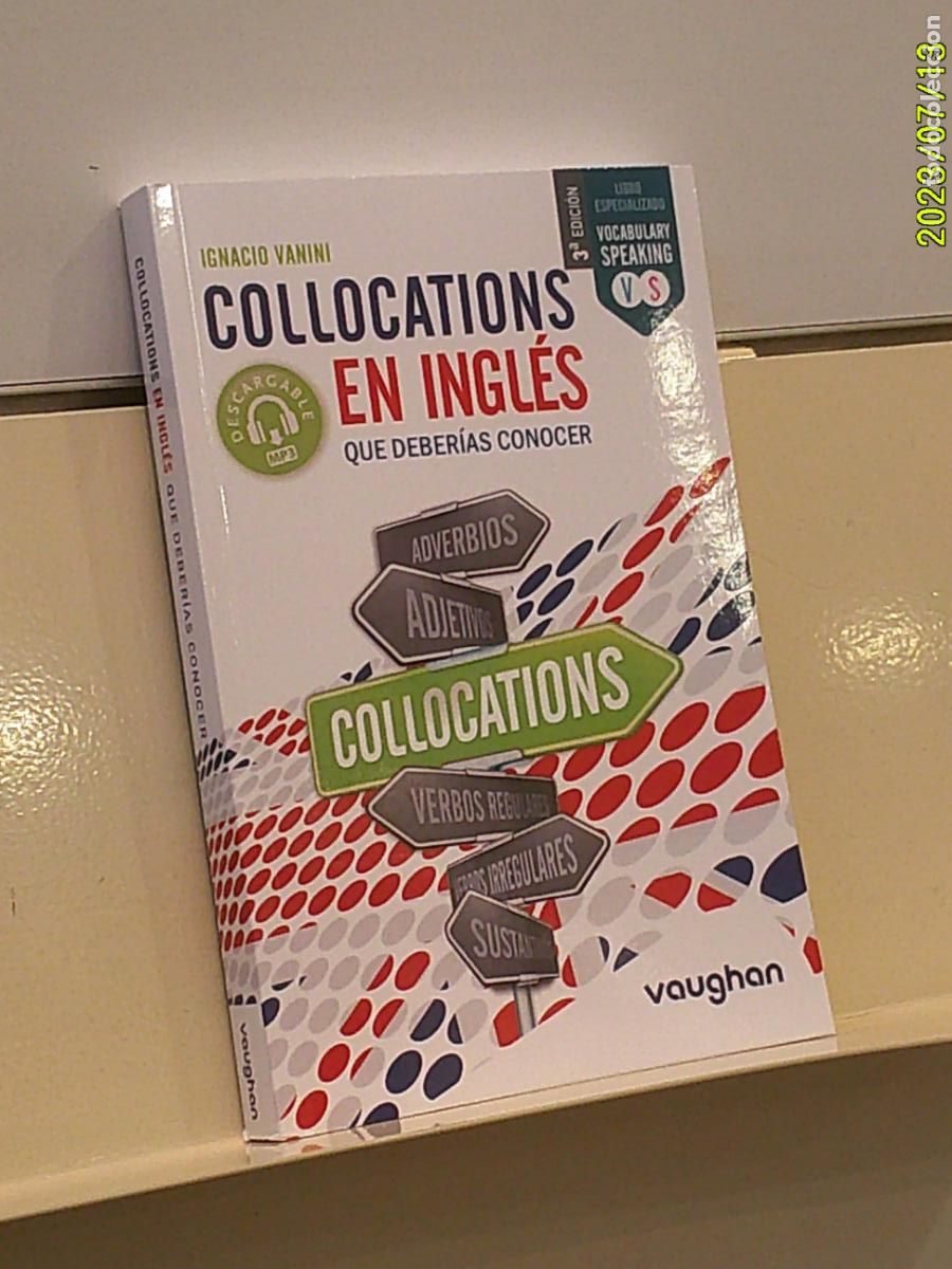 Libros: COLLOCATIONS EN INGLES QUE DEBERIAS CONOCER VAUGHAN 3&ordf; EDICION - DESCARGABLE MP3