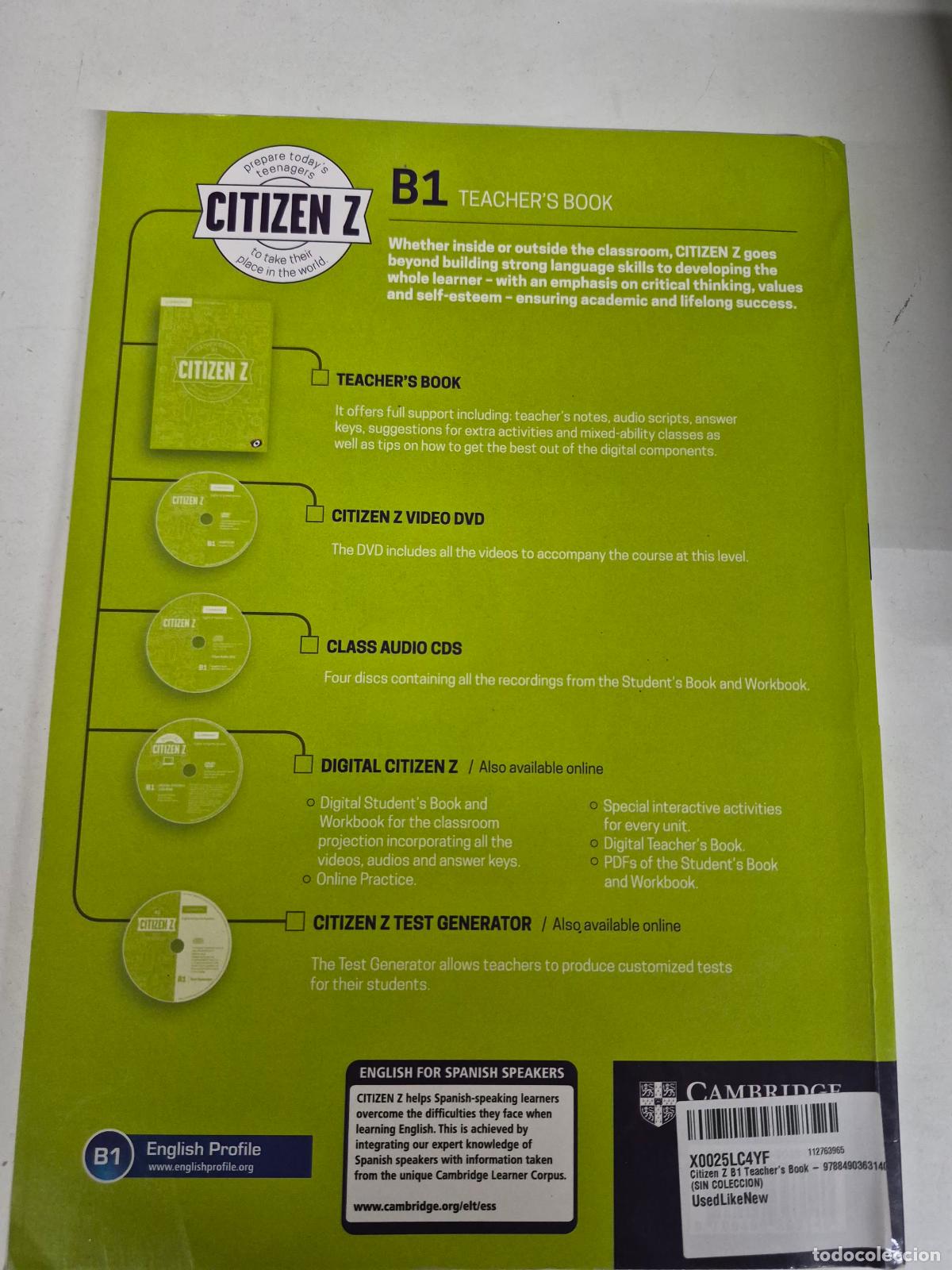 Libri: Citizen Z B1 Teacher's Book - Brian Hart, Herbert Puchta, Jeff Stranks, Peter Lewis-Jones
