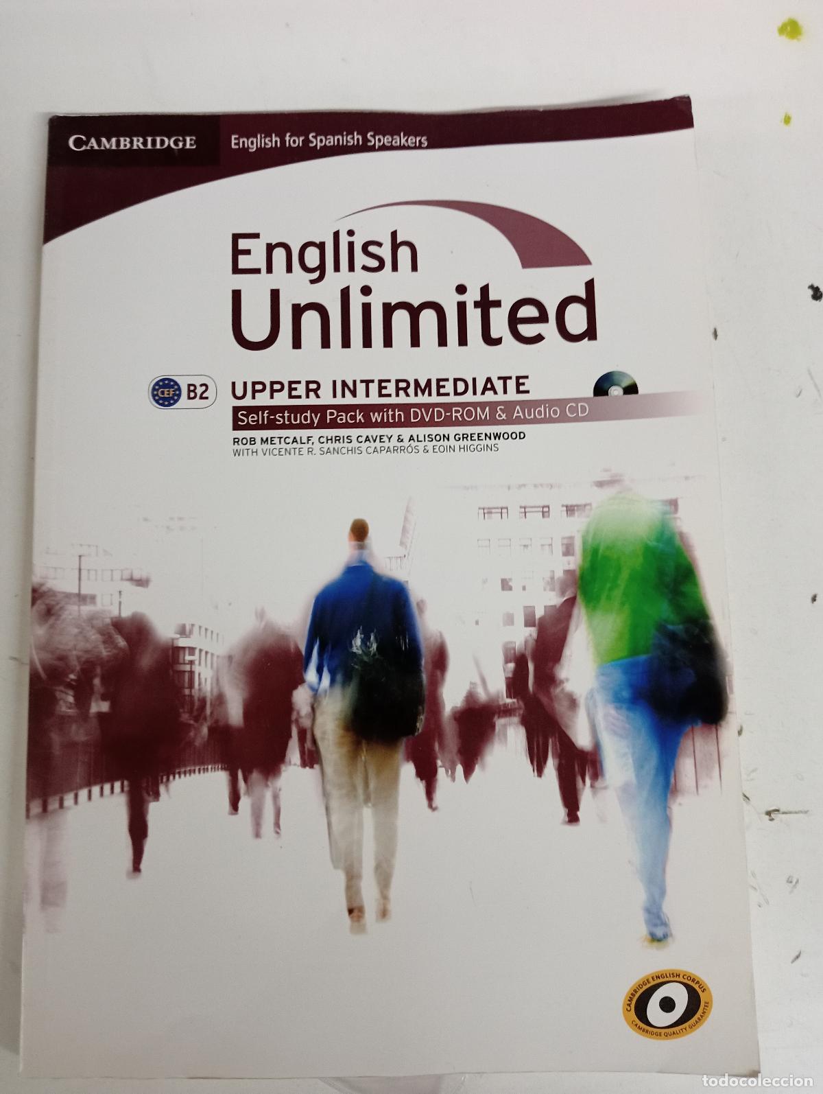 Libri: English unlimited for spanish speakers upper intermediate self-study pack (workbook with dvd-rom and