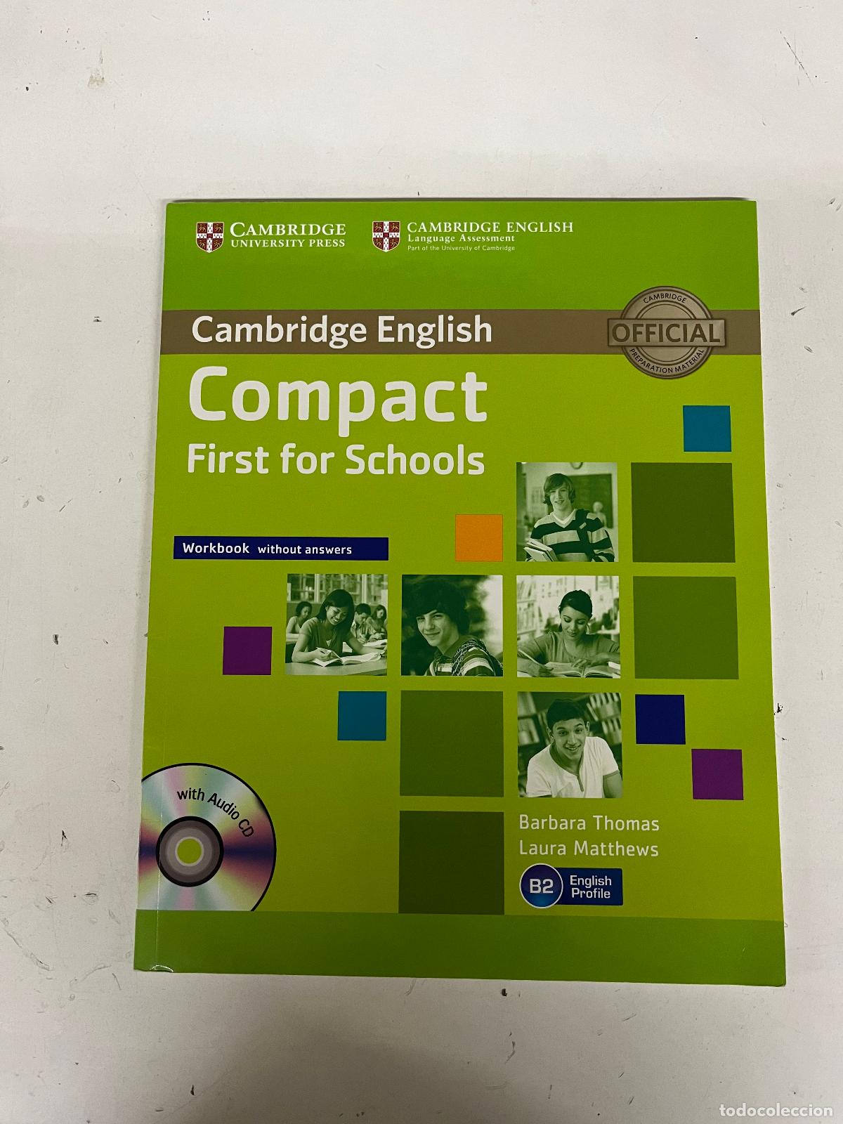 Libros: Compact First for Schools Workbook without Answers with Audio CD - Thomas, Barbara; Matthews, Laura - Foto 1