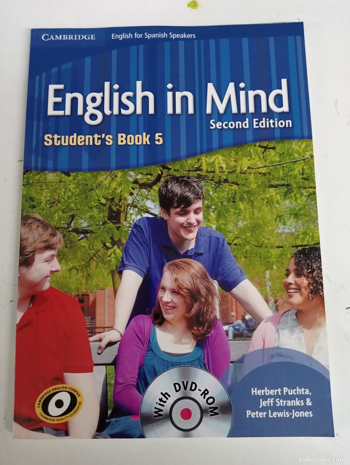 Libros: English in Mind for Spanish Speakers Level 5 Student's Book with DVD-ROM - Puchta, Herbert; Stranks,