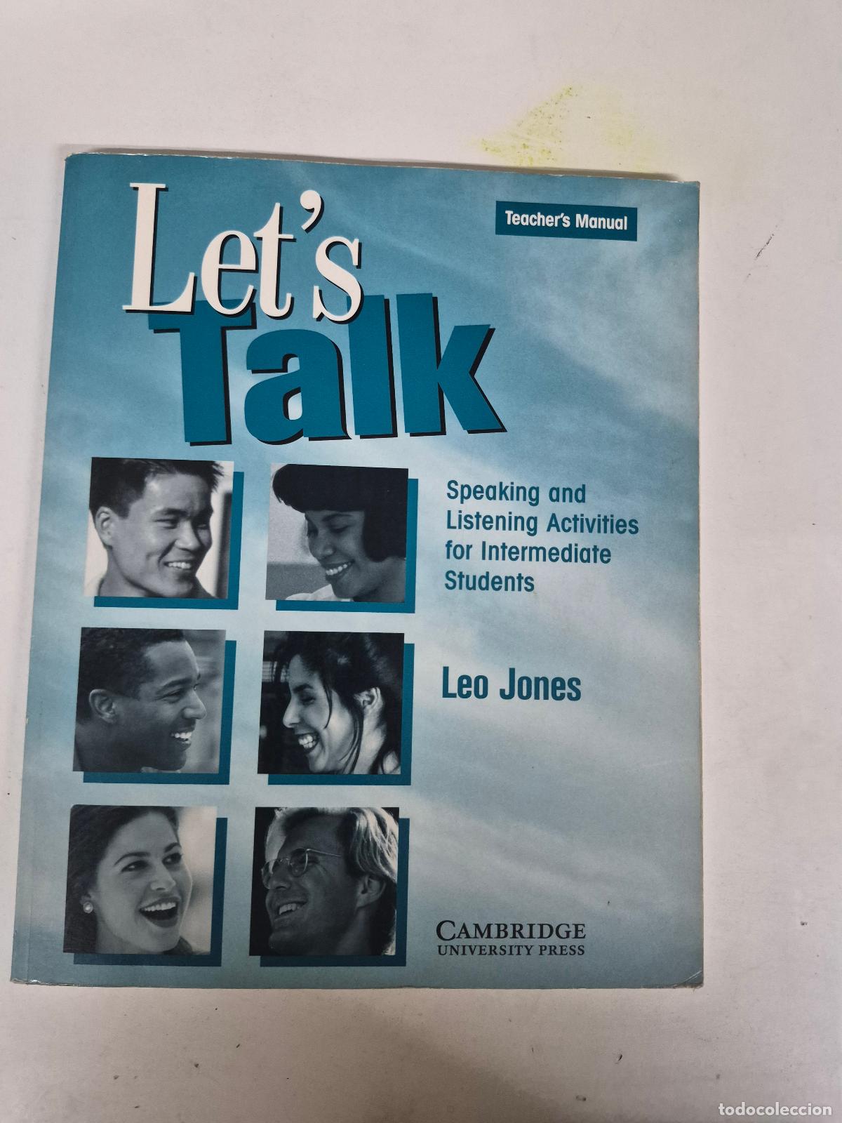 B&uuml;cher: Let's Talk Teacher's manual: Speaking and Listening Activities for Intermediate Students - Jones, Le
