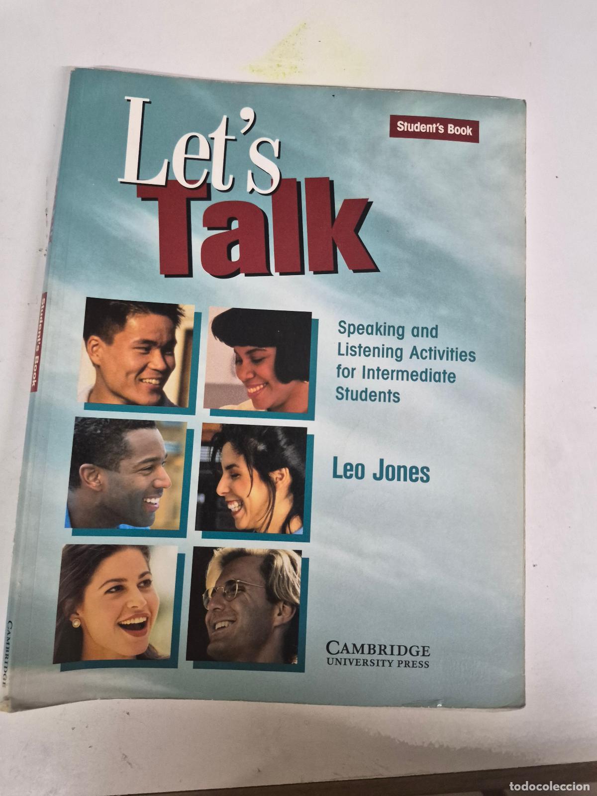 Libros: Let's Talk Student's book: Speaking and Listening Activities for Intermediate Students - Jones, Leo
