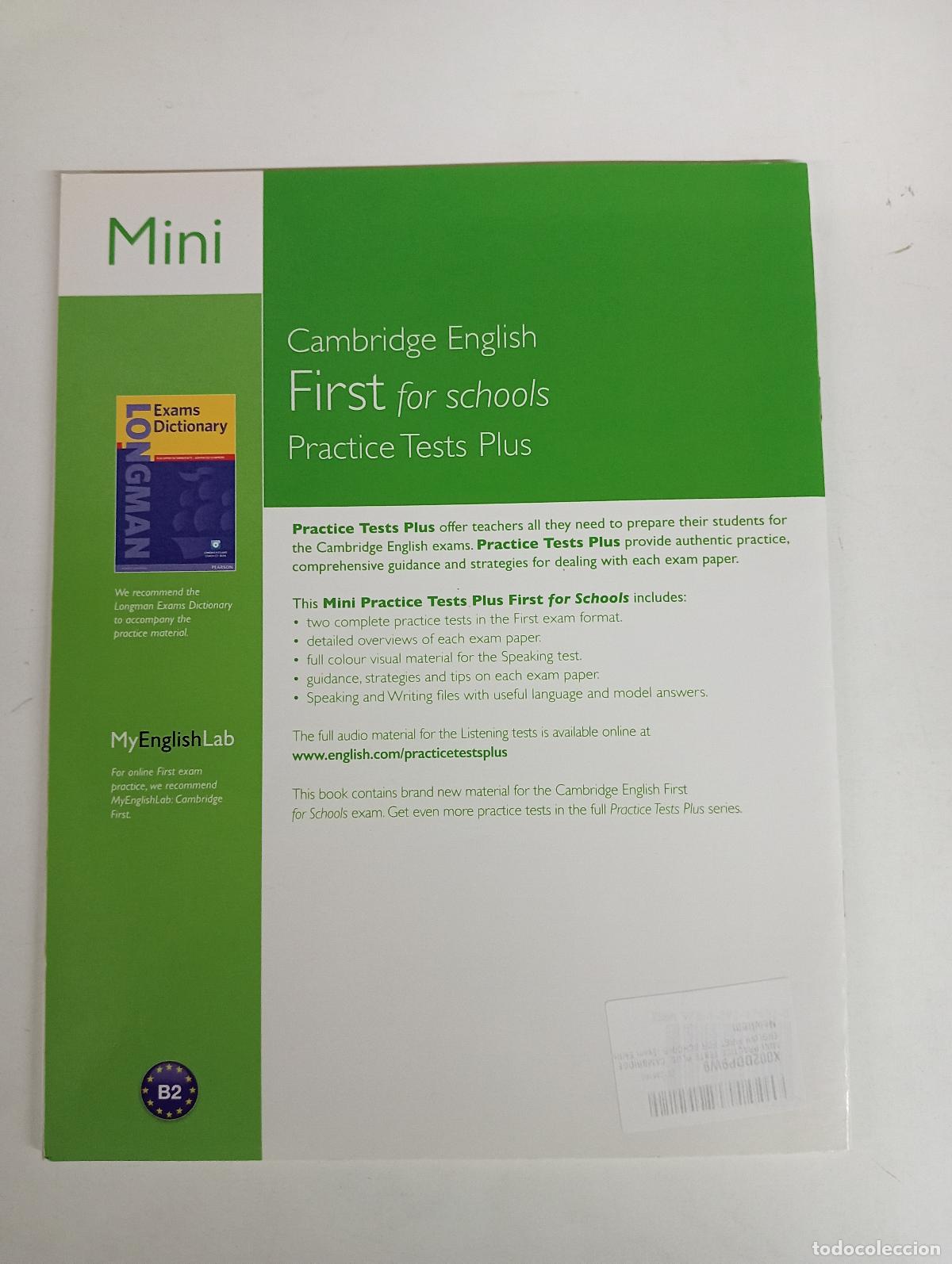 Libri: MINI PRACTICE TESTS PLUS: CAMBRIDGE ENGLISH FIRST FOR SCHOOLS - Newbrook, Jacky; Stephens, Mary