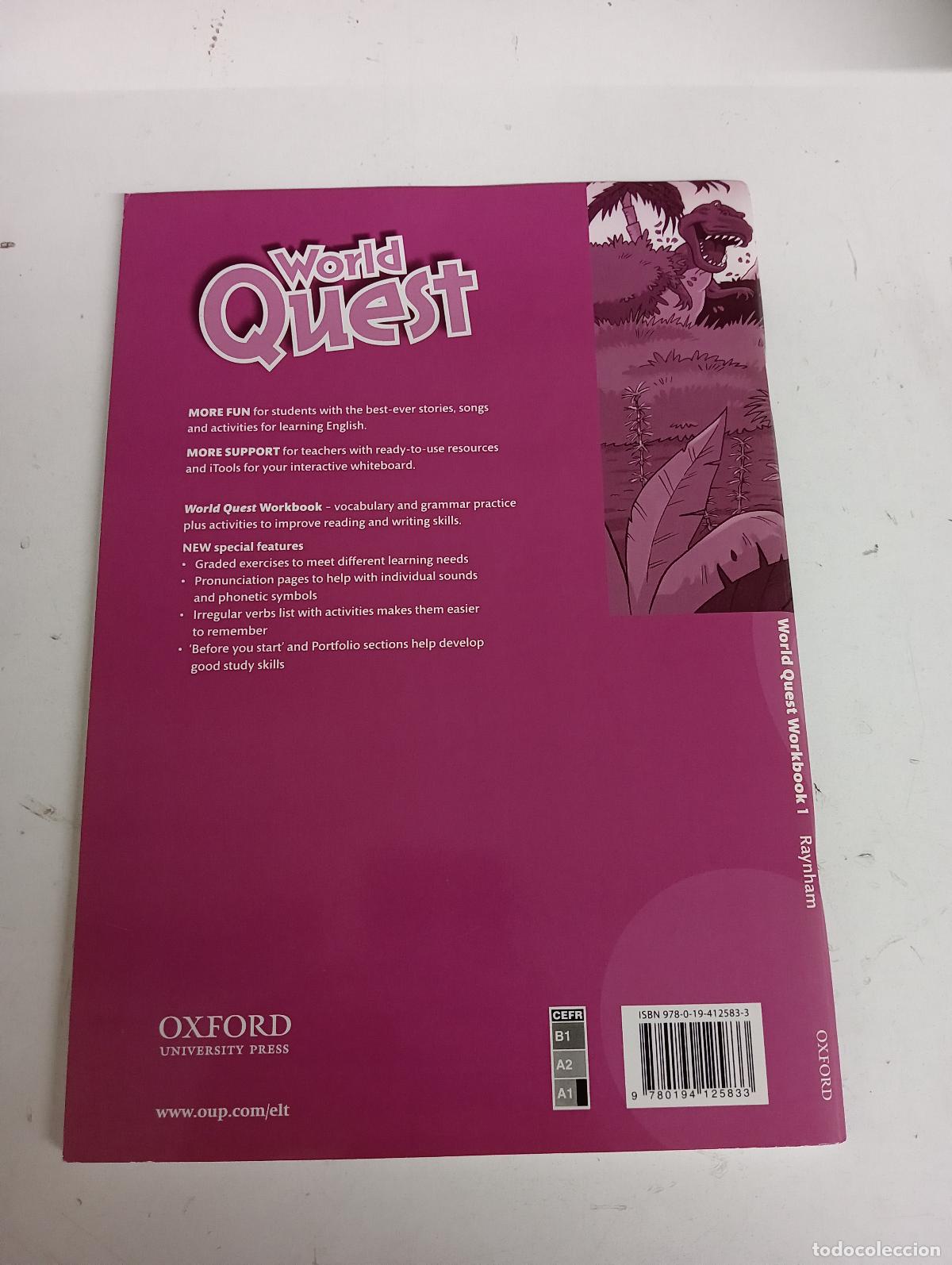 Libros: World Quest 1. Workbook - Alex Raynham, Karen Saxby, Paul Shipman, Oxford Editors