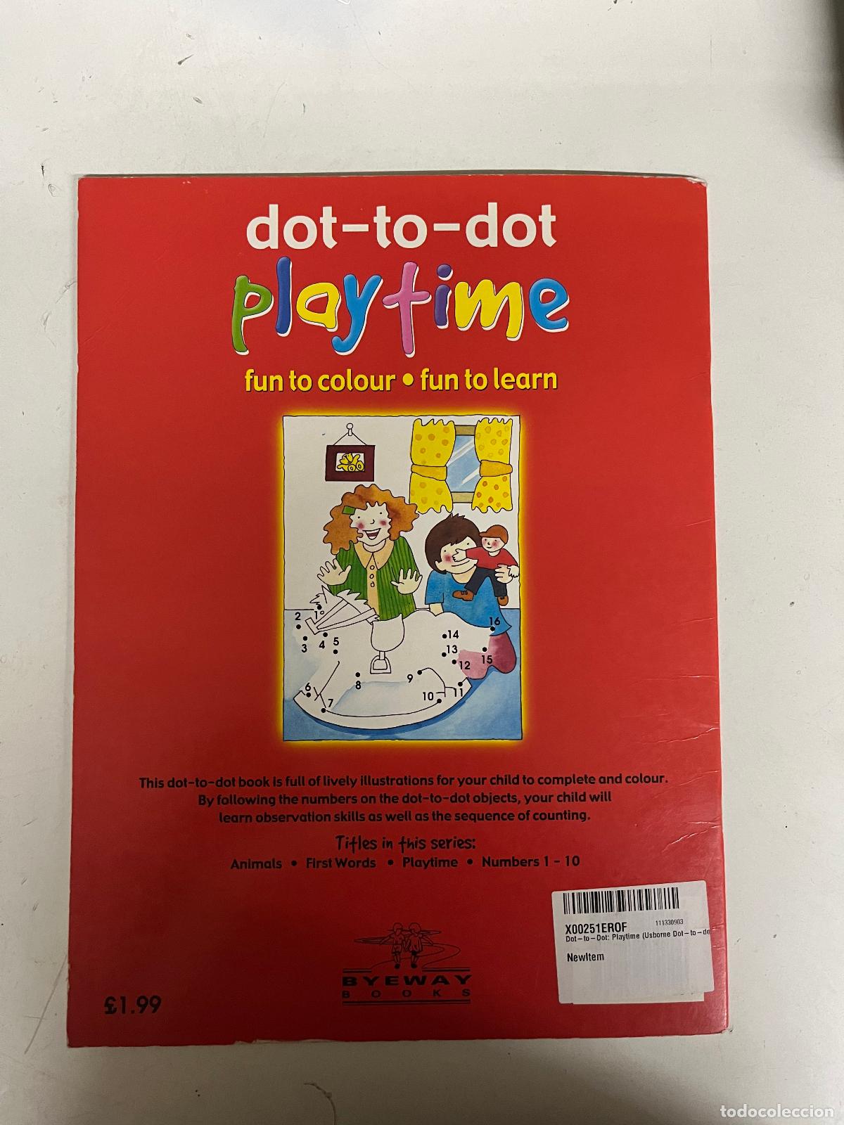 Libros: Dot-to-Dot: Playtime (Usborne Dot-to-dot) - Foto 2