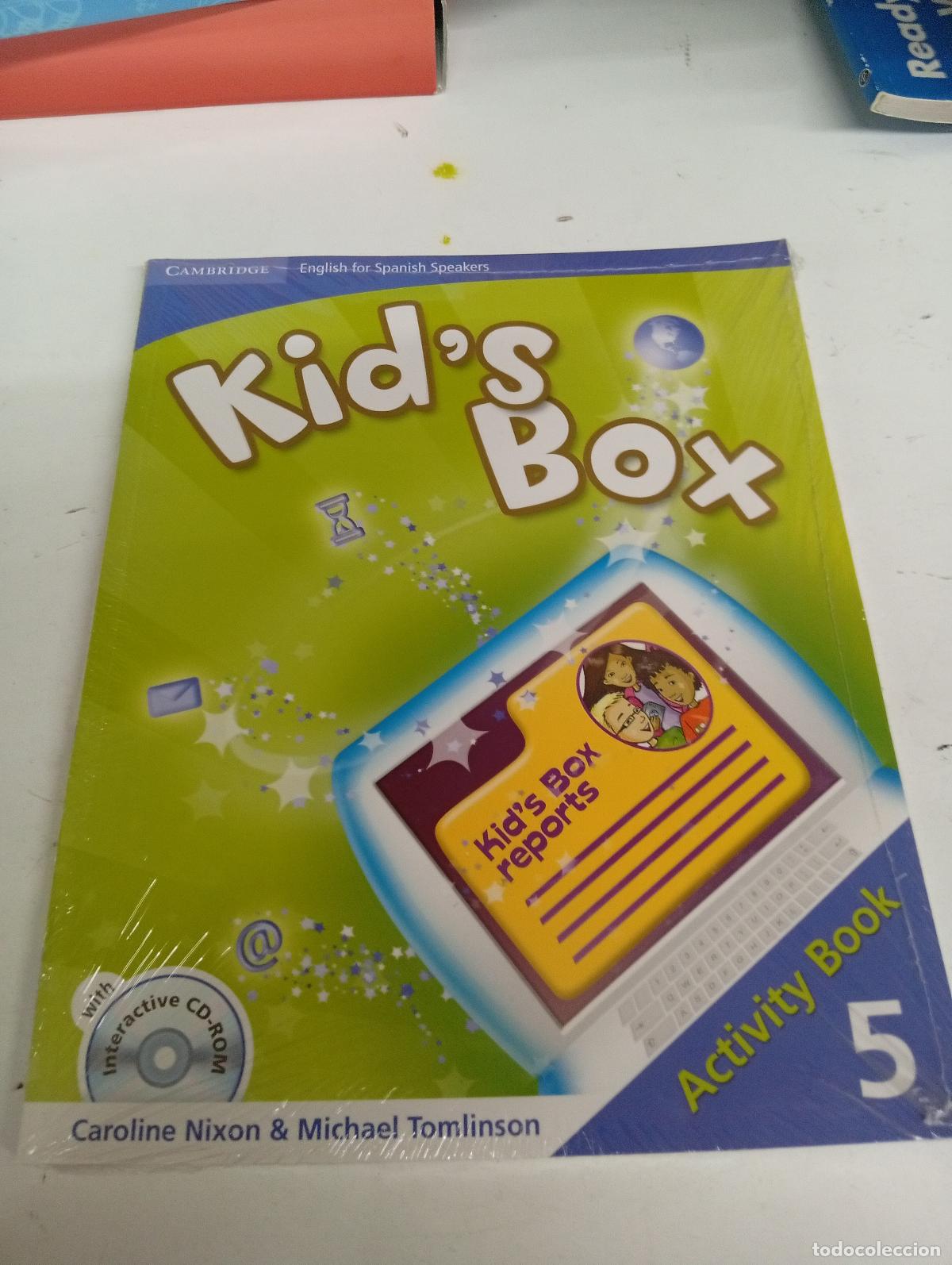 B&uuml;cher: Kid's Box for Spanish Speakers 5 Activity Book with CD-ROM and Language Portfolio - Nixon, Caroline;
