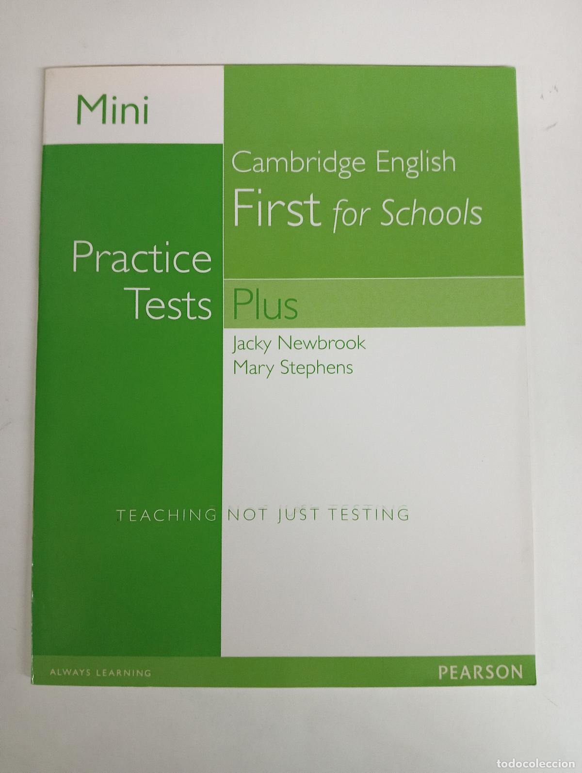 Libri: MINI PRACTICE TESTS PLUS: CAMBRIDGE ENGLISH FIRST FOR SCHOOLS - Newbrook, Jacky; Stephens, Mary