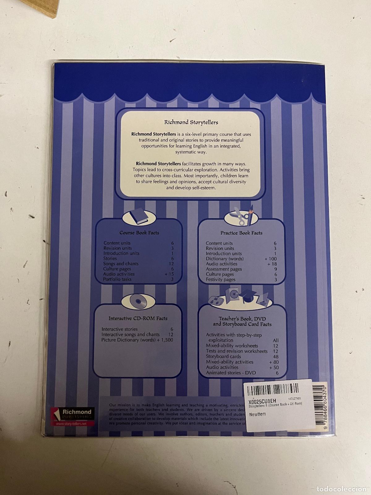 Libros: Storytellers 6 (Course Book+Cd Rom) - Wright, Andrew - Foto 2